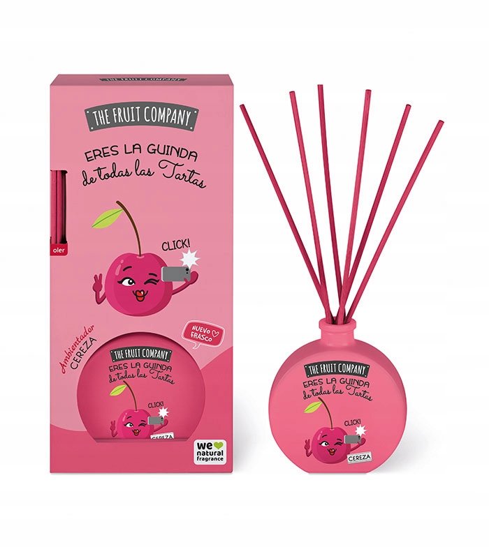 The Fruit Company Dyfuzor Patyczki WIŚNIA Cereza 40ml Słodki The Fruit Company Dyfuzor Patyczki WIŚNIA Cereza 40ml Słodki