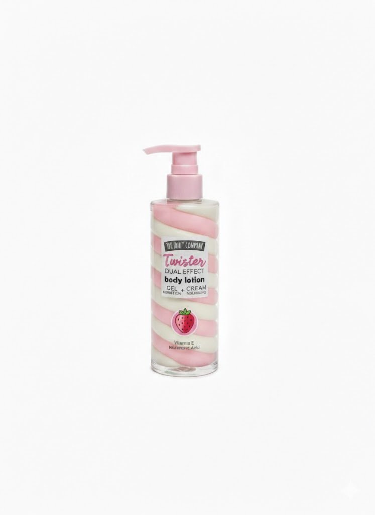 The Fruit Company – Twister Body Lotion | Strawberry Cream 200ml The Fruit Company – Twister Body Lotion | Strawberry Cream 200ml
