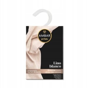 AMBAR Perfums – Pachnąca Zawieszka do Szafy | Biały Len (Lino Blanco)
