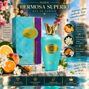 ASTEN HERMOSA SUPERIO – Dubai Perfumy Arabskie Damskie Owocowo-Cytrusowe 100 ml