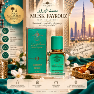 MUSK FAYROUZ – Dubai Perfumy Arabskie Unisex 15 ml