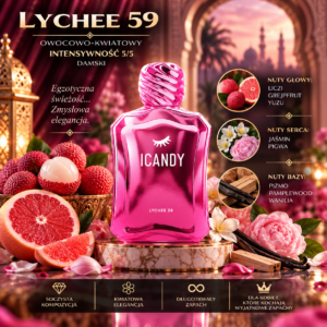 LYCHEE 59 – Dubai Perfumy Arabskie Damskie Owocowo-Kwiatowe 100 ml