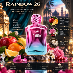 RAINBOW 26 – Dubai Perfumy Arabskie Damskie Orientalno-Kwiatowe 100 ml