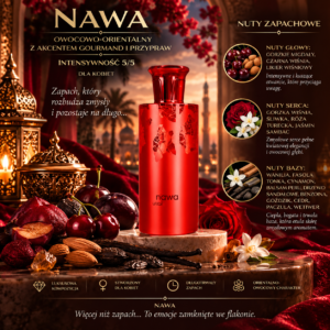 MAWWAL NAWA Dubai Perfumy Arabskie Damskie Owocowo-Orientalne Gourmand 100 ml