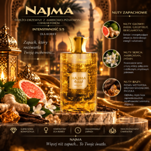 MAWWAL NAJMA Dubai Perfumy Arabskie Damskie Świeżo-Drzewne 100 ml