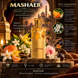 MAWWAL MASHAER – Dubai Perfumy Arabskie Damskie Kwiatowo-Aldehydowe 100 ml
