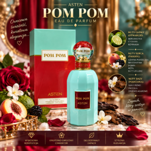 ASTEN POM POM – Dubai Perfumy Arabskie Damskie Kwiatowo-Owocowe 100 ml