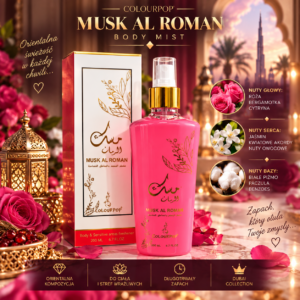 MUSK AL ROMAN – Dubai Perfumy Arabskie Mgiełka do Ciała 200 ml