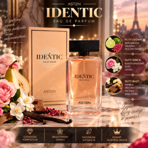 ASTEN IDENTIC – Dubai Perfumy Arabskie Damskie Kwiatowo-Owocowe 100 ml