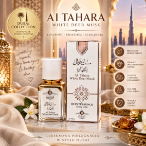 AL TAHARA WHITE DEER MUSK – Dubai Perfumy Arabskie Musk do Ciała 15 ml