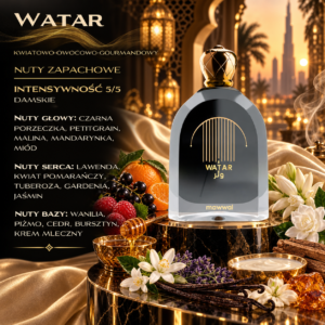 MAWWAL WATAR Dubai Perfumy Arabskie Damskie Kwiatowo Owocowo Gourmandowe