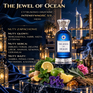 ANFAR The Jewel of Ocean – Dubai Perfumy Arabskie Męskie Cytrusowo-Drzewne