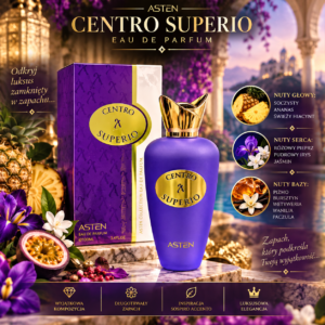 ASTEN CENTRO SUPERIO – Dubai Perfumy Arabskie Unisex Owocowo-Kwiatowe 100 ml