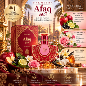 Mawwal Afaq Eau de Parfum 100 ml — Owocowo-Kwiatowa Zmysłowość z Amberową Nutą